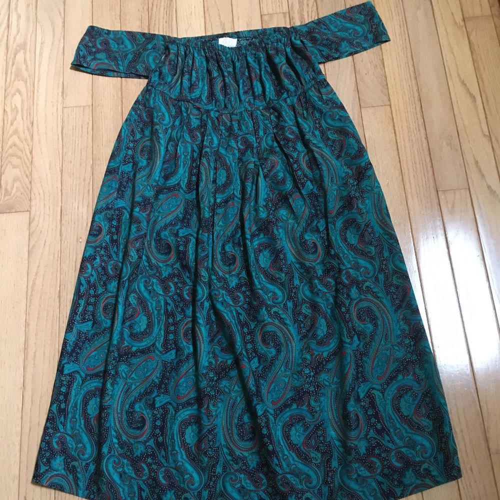 Urban Renewal Floral Vintage Fabric Mini Dress